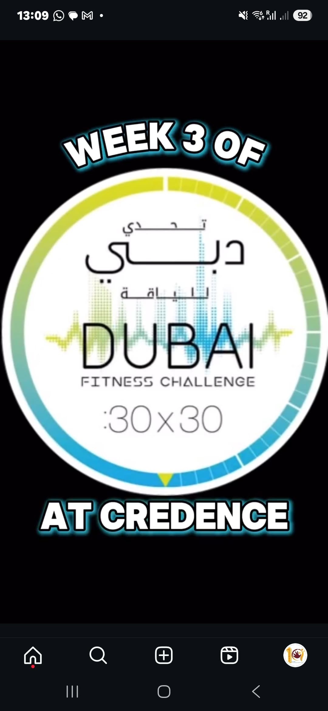 Week-1 Dubai Fitness Challenge