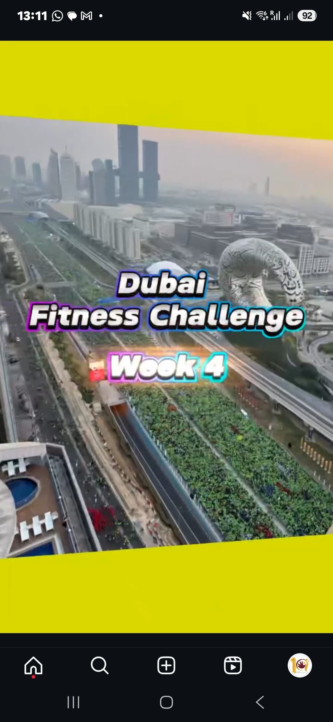 Week - 4 Dubai Fitness Challenge