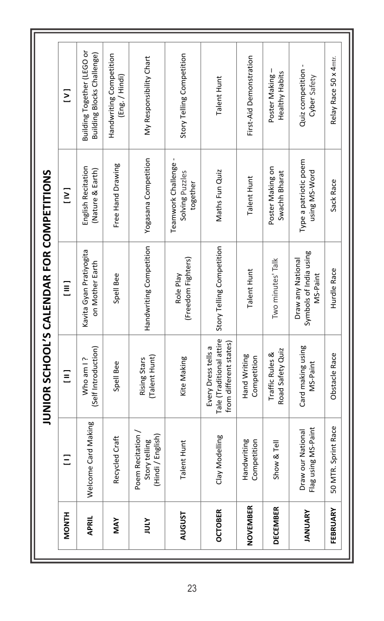 kindergarten activity