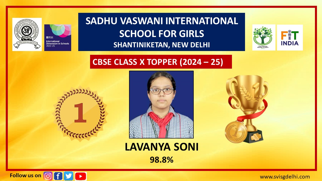 Class X Topper 2024-2025