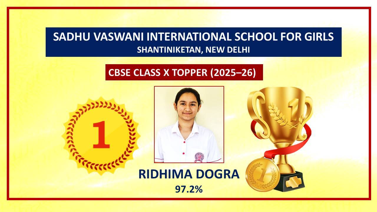 Class X School Topper (2025-26)