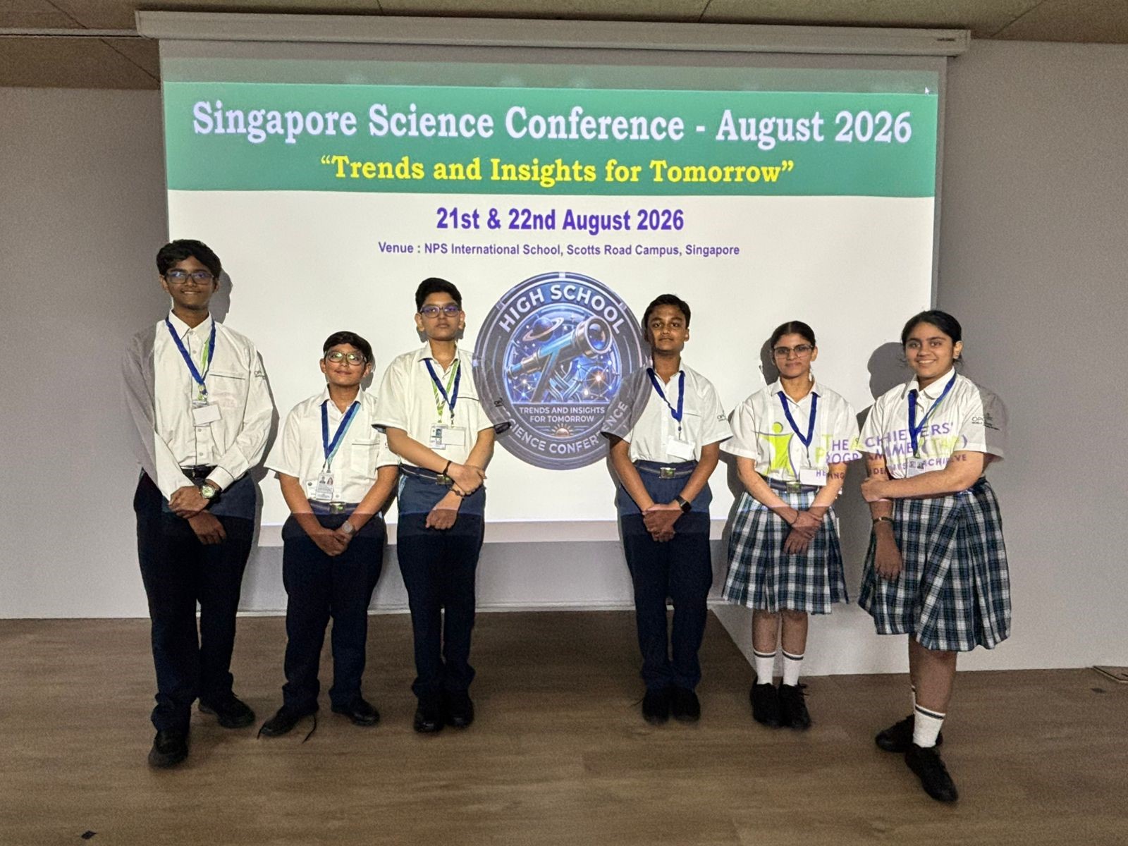 OPG World School students at the Singapore Science Conference 2026