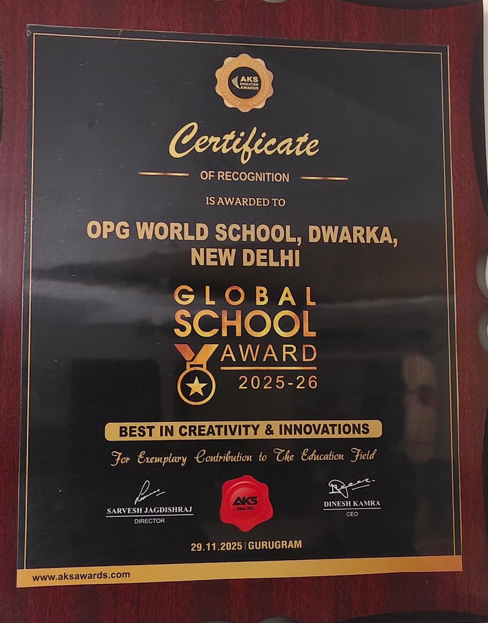 School Award 6