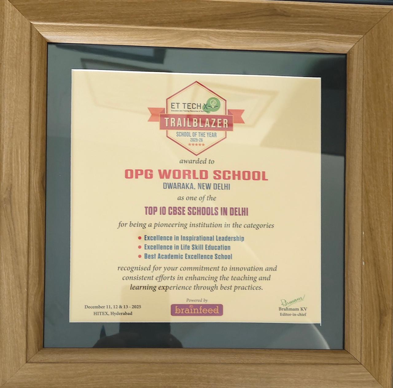 School Award 9