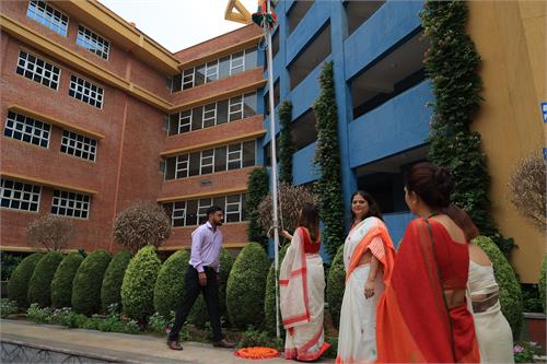 Independence Day - Flag Hoisting