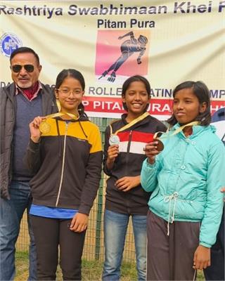 Riddhi Kaira Glides to Victory at DDA Roller Skating Championship