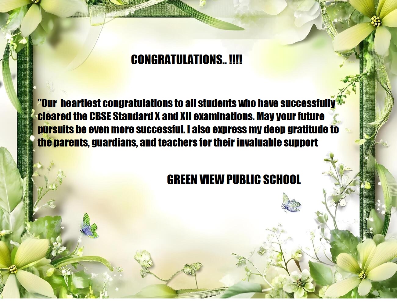 Green View Public School