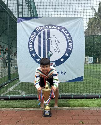 Vaidik Tuli (V-E) Shines at BFA Cup 2025, Goa