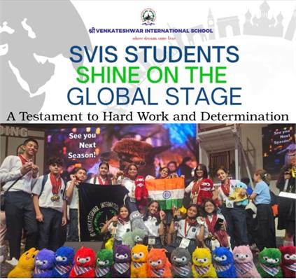SVIS Students Shine on the Global Stage: A Testament to Hard Work and Determination