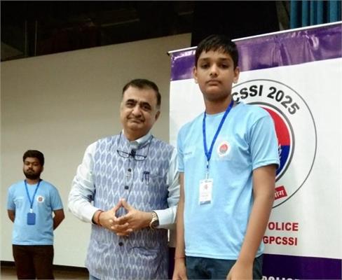 Arpit Yadav Represents School at GPCSSI 2025