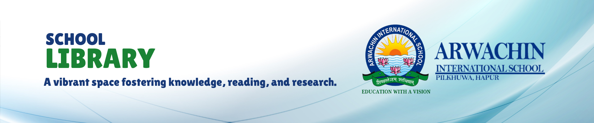 Library - A vibrant space fostering knowledge, reading, and research.