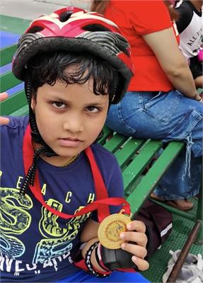 Aryan Goyal Shines at Skating Championship