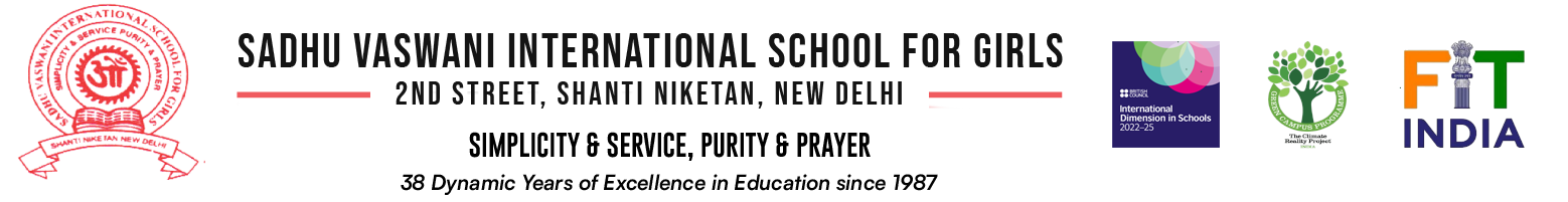 SADHU VASWANI INTERNATIONAL SCHOOL FOR GIRLS