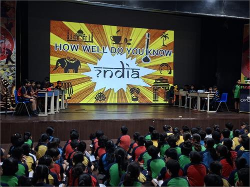 Inter-House India Quiz Ignites Young Minds