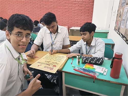 Pulse for a Cause | Blood Donation Camp at OPG World School