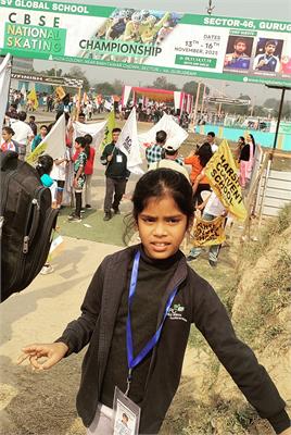 Aahana Glides to Glory: OPG’s Young Skating Star Shines Nationally
