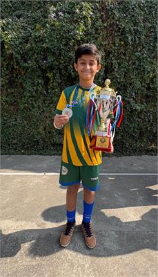 Proud Achievement by Our Young Football Star