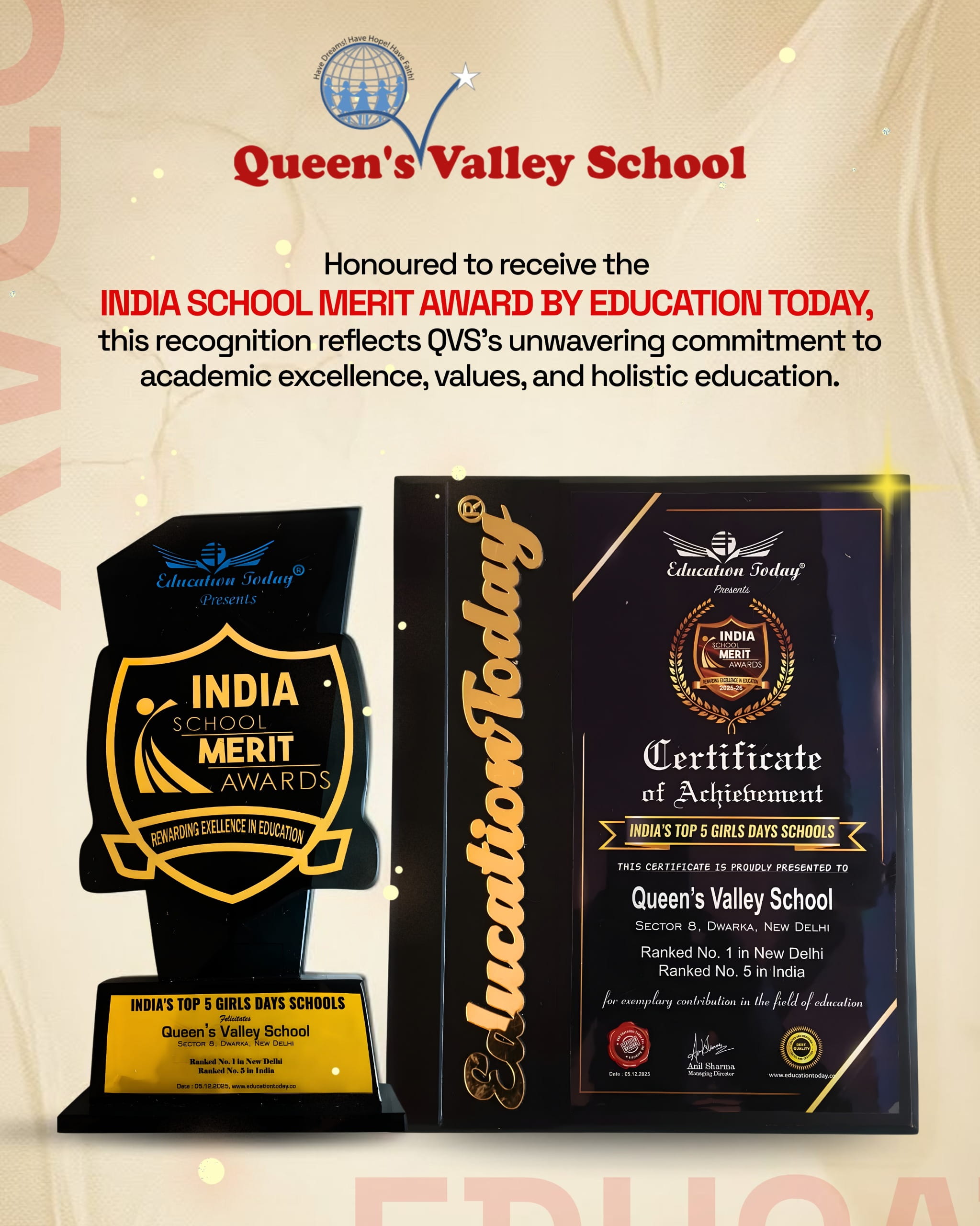 QUEEN`S VALLEY SCHOOL