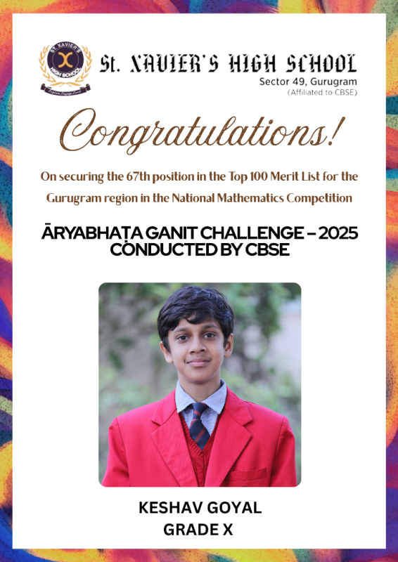 St. Xavier`s High School