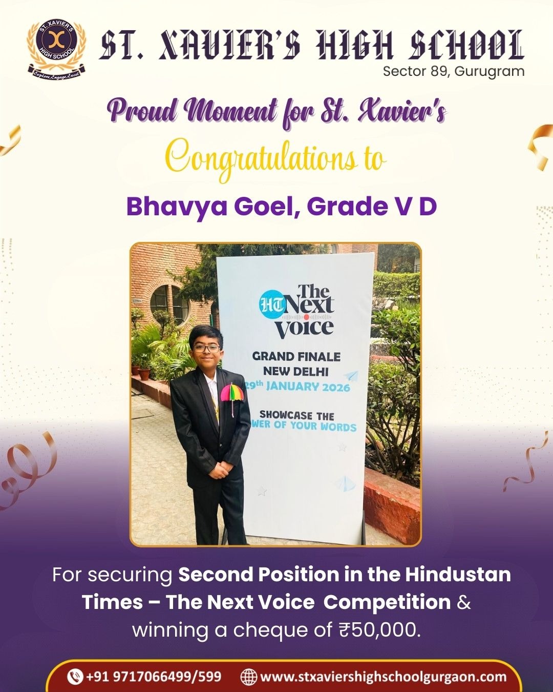 St. Xavier`s High School