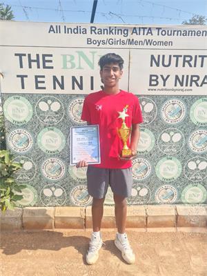 *Double Triumph: Divyam Smashes His Way to National Glory*