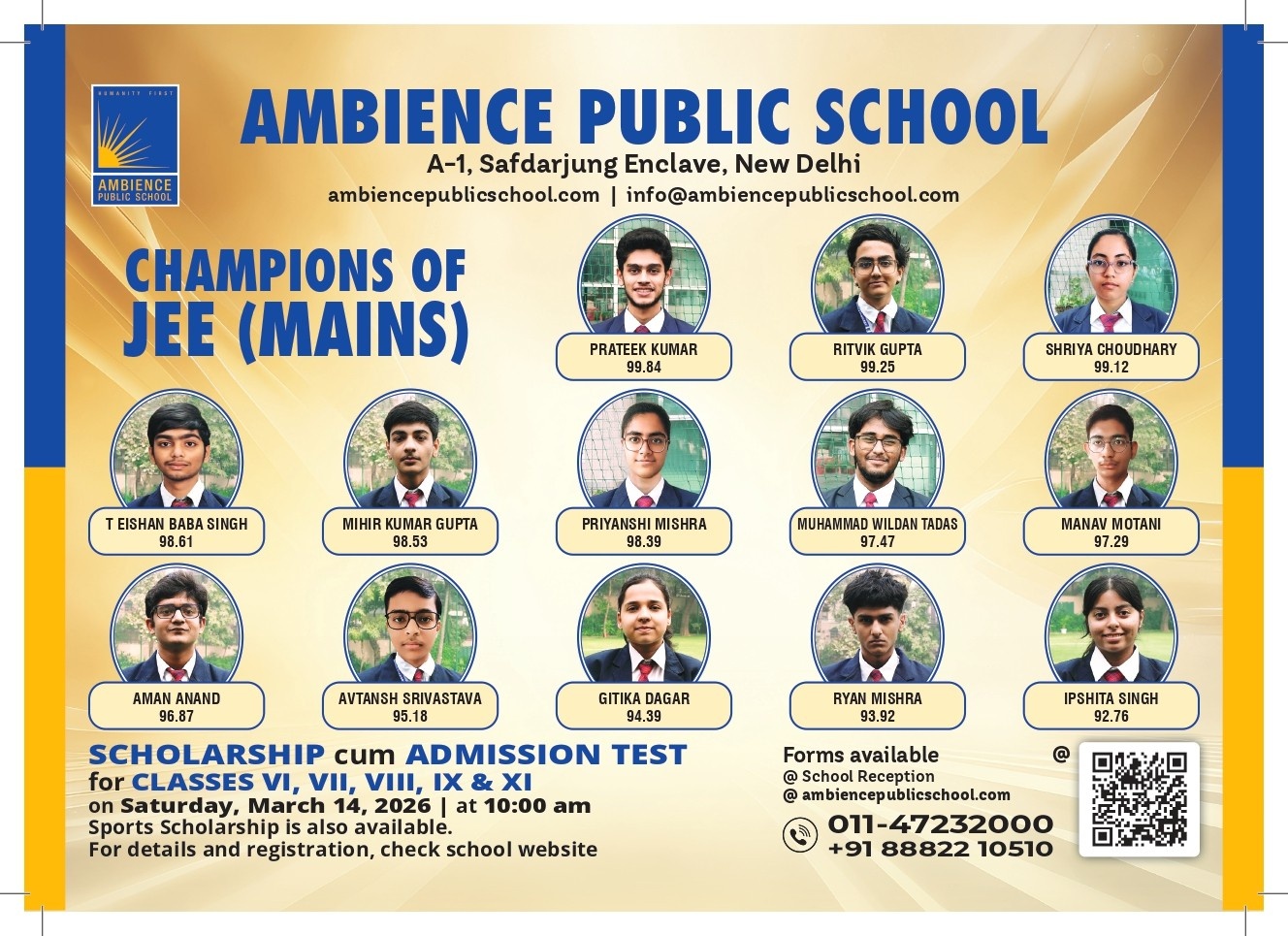 AMBIENCE PUBLIC SCHOOL