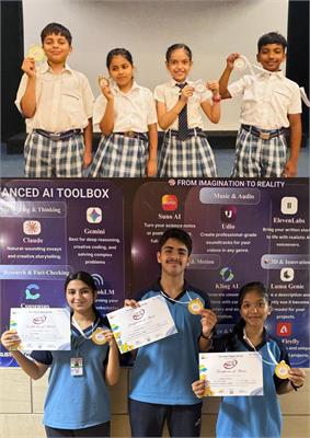 OPG World School Shines at Srijan Sankalp 2026