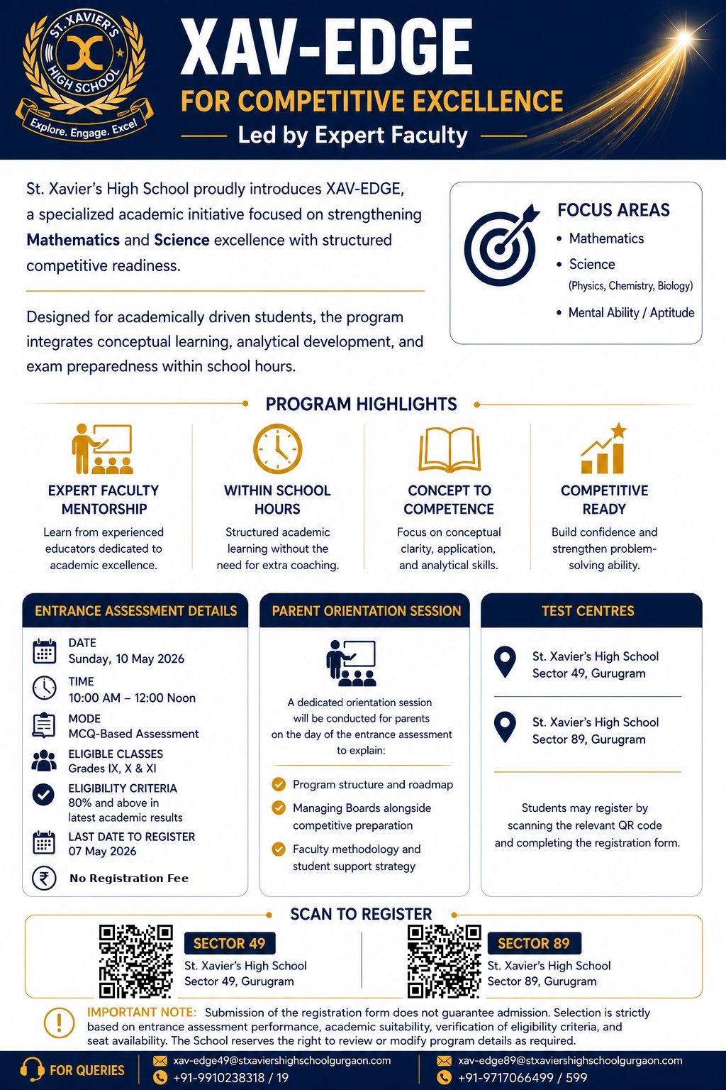 St. Xavier`s High School