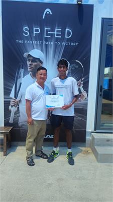 Outstanding Performance at National and Asian Tennis Championships
