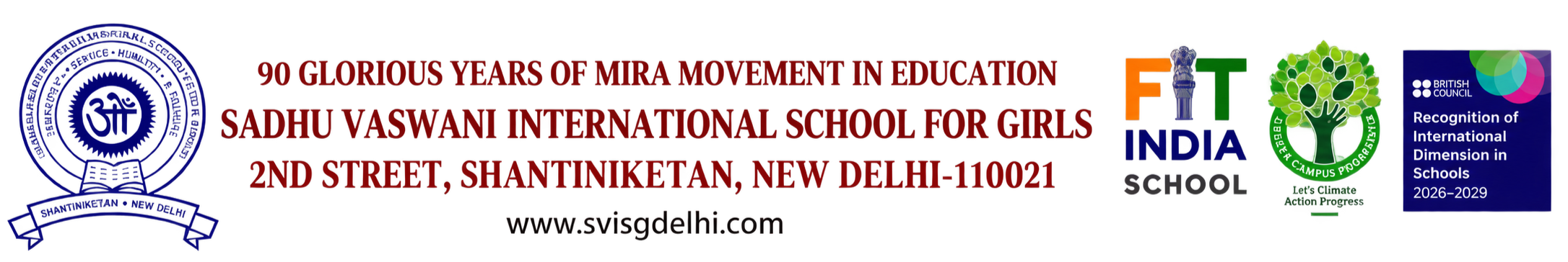 SADHU VASWANI INTERNATIONAL SCHOOL FOR GIRLS