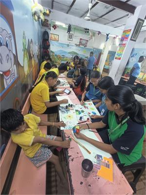 Lessons Beyond Books: Grade IX Students Spread Joy Across Local NGOs