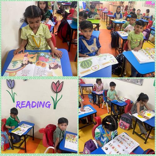 Reading Activity on World book day