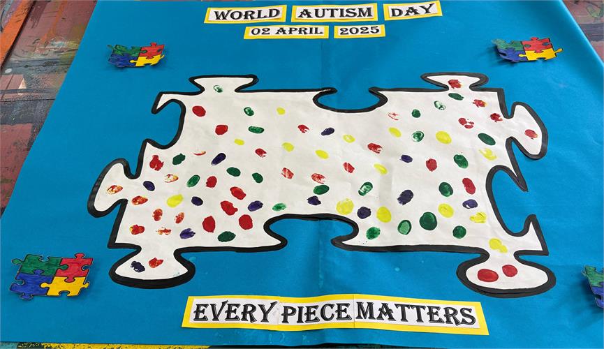 CLASSES 2 TO 5 AUTISM AWARENESS DAY