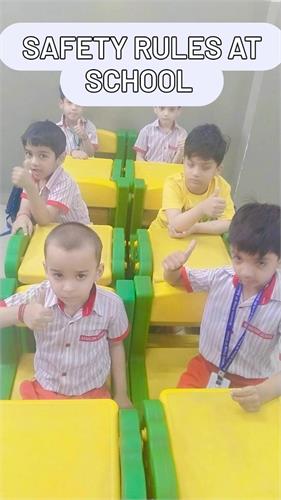 Safety Drive at School class- Balvatika 2A