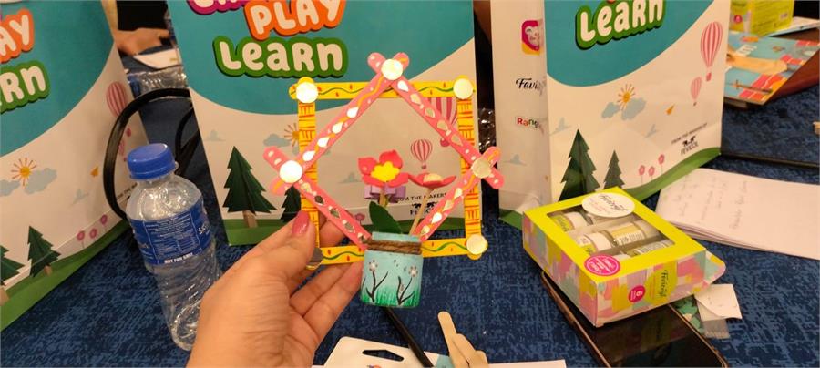 Art Workshop organised by the Pidilite