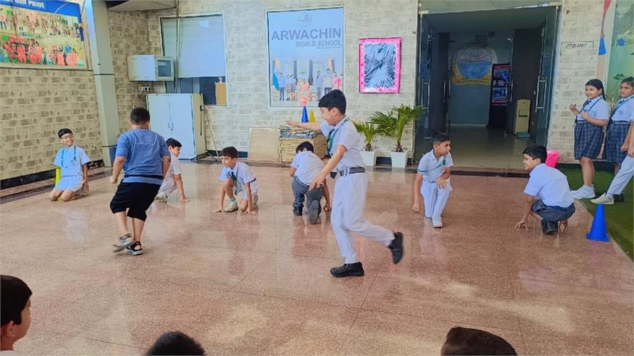 Kho - kho Activity Class 4A & 4B