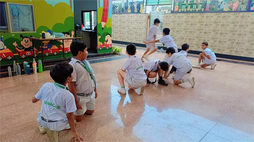 Chain kho kho & Chasing Activity  Class 4A