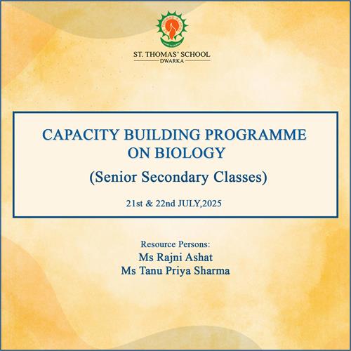 Capacity Building Programme in Biology (21-22 July 2025)