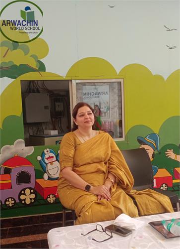 Hariyali Teej and little Star olympiad EVS & Hindi certification ceremony