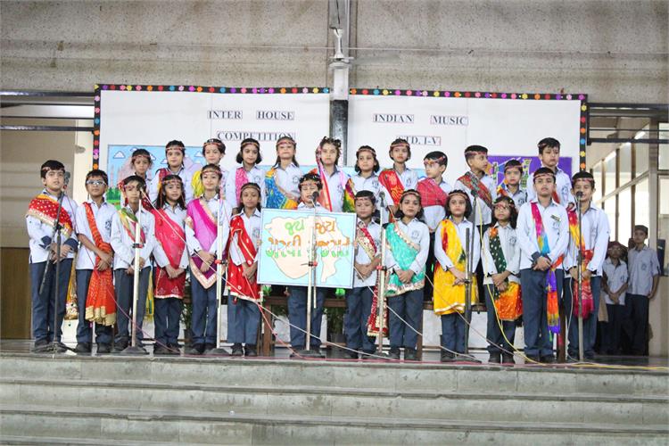 06.08.2025 - Inter-House Indian Music Competition(I-V)
