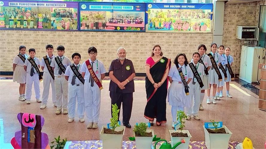 Investiture ceremony followed by Tree plantation drive