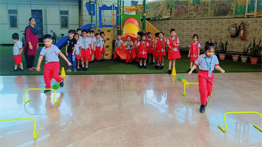 Volcano Erupts Activity  Class - Balvatika 2A