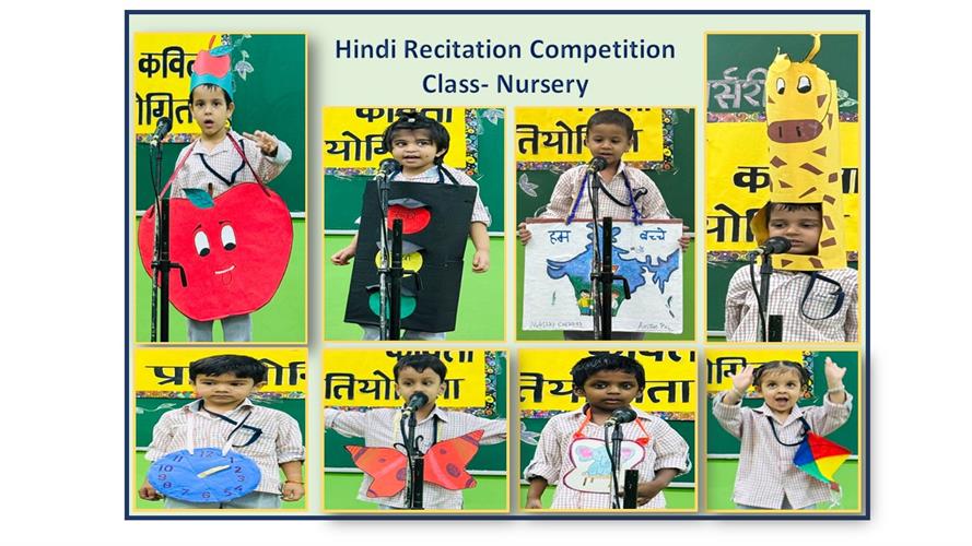 27.08.2025 Hindi Recitation Competition - Nursery