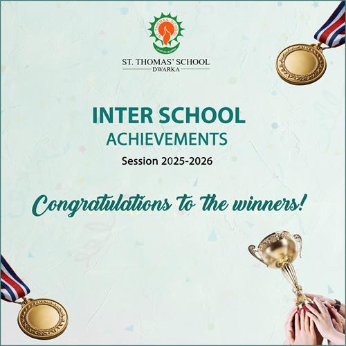 Inter-school Achievements : 2025-26
