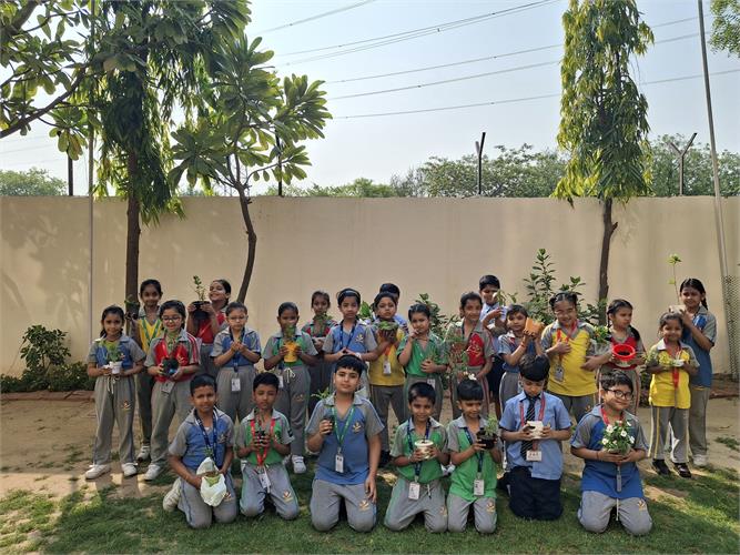 Earth Heroes in Action-   Plantation Drive
