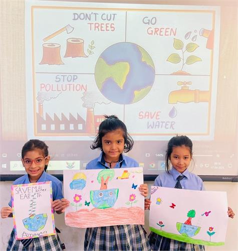 II-Earth Day : Poster Making