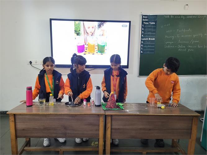 III -V  The Wonders of Science-Budding Scientists