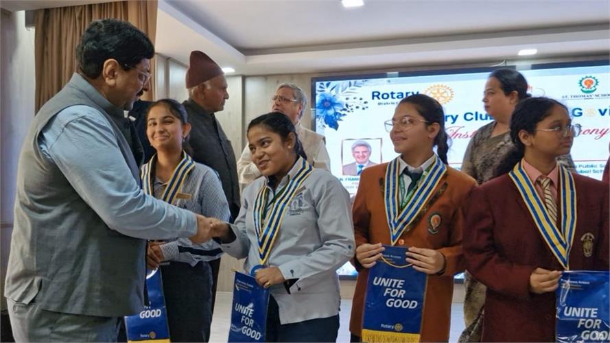 11.11.2025 - Interact Club Samarthan - Installation Ceremony at St. Thomas School