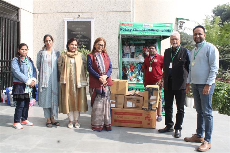 17.11.2025 - Interact Club Initiative in collaboration with Rotary Club of Govinda