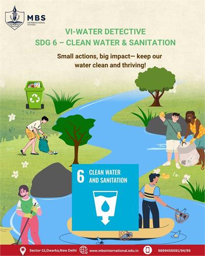 Water Detective -Class VI